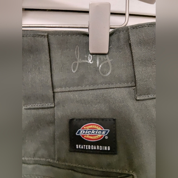 Dickies Men's Dark Olive Soft Twill Skateboard Pants - Picture 4 of 10